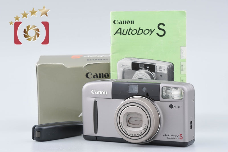 Canon Autoboy S PANORAMA 35mm Point & Shoot Film Camera w/ Box