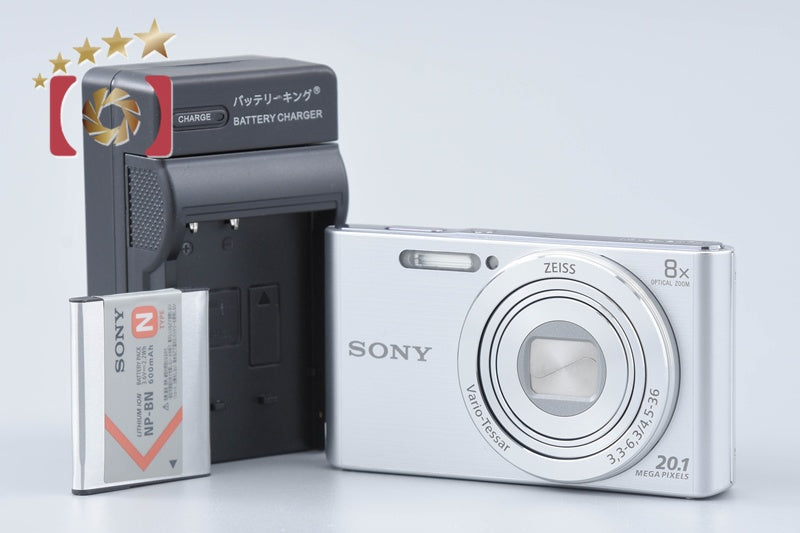 Sony Cyber-Shot DSC-W830 Silver 20.1 MP Digital Camera [Japanese Language Only]