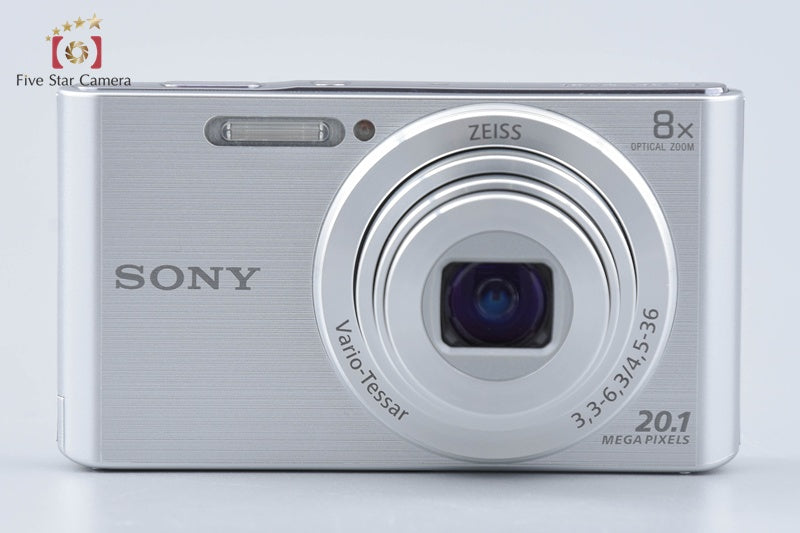 Sony Cyber-Shot DSC-W830 Silver 20.1 MP Digital Camera [Japanese Language Only]