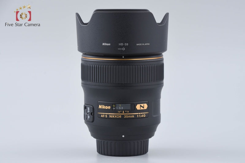 Nikon AF-S NIKKOR 35mm f/1.4 G w/ Box