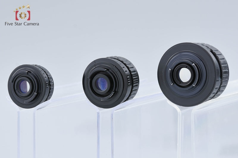 Pentax 110 18mm f/2.8 + 24mm f/2.8 + 50mm f/2.8