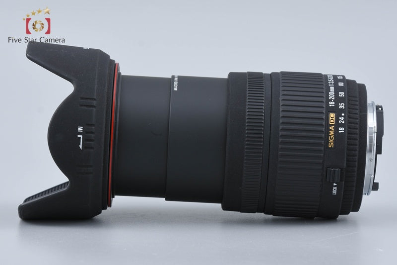 SIGMA 18-200mm f/3.5-6.3 D DC for Nikon