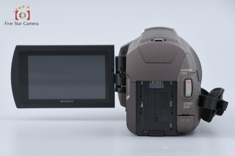 SONY HANDYCAM FDR-AX40 Bronze Brown 4K Handycam w/ Box [Japanese Language Only]