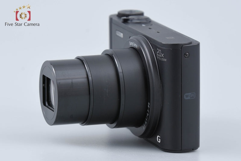 Sony Cyber-Shot DSC-WX350 Black 18.2 MP Digital Camera [Japanese Language Only]