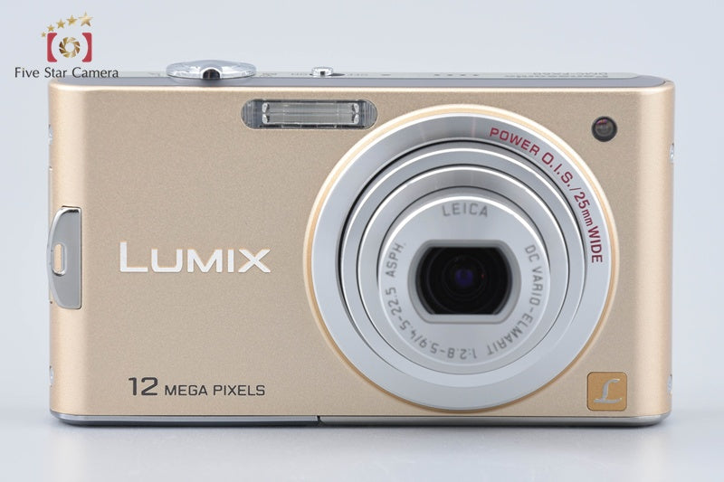 Panasonic LUMIX DMC-FX60 Gold 12.1 MP Digital Camera [Japanese Language Only]