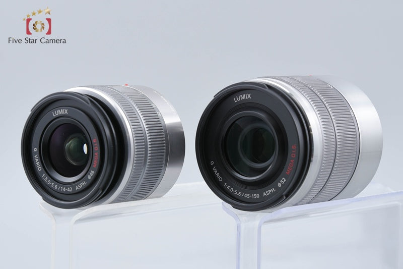 Panasonic LUMIX DMC-GF6 Red 16.0 MP 14-42 45-150 Lenses [Japanese Language Only]