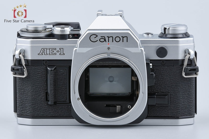 Canon AE-1 Silver 35mm SLR Film Camera Body