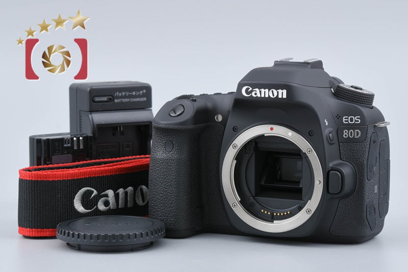 "Shutter count 76" Canon EOS 80D 24.2 MP Digital SLR Camera Body