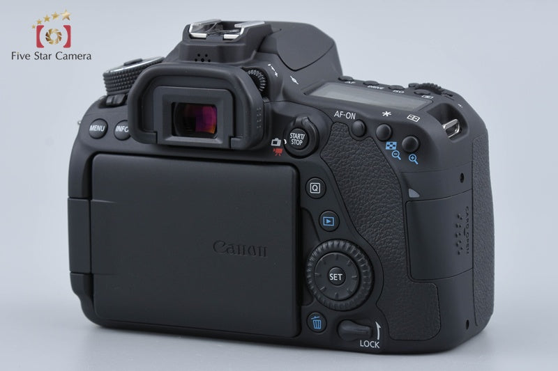 "Shutter count 76" Canon EOS 80D 24.2 MP Digital SLR Camera Body