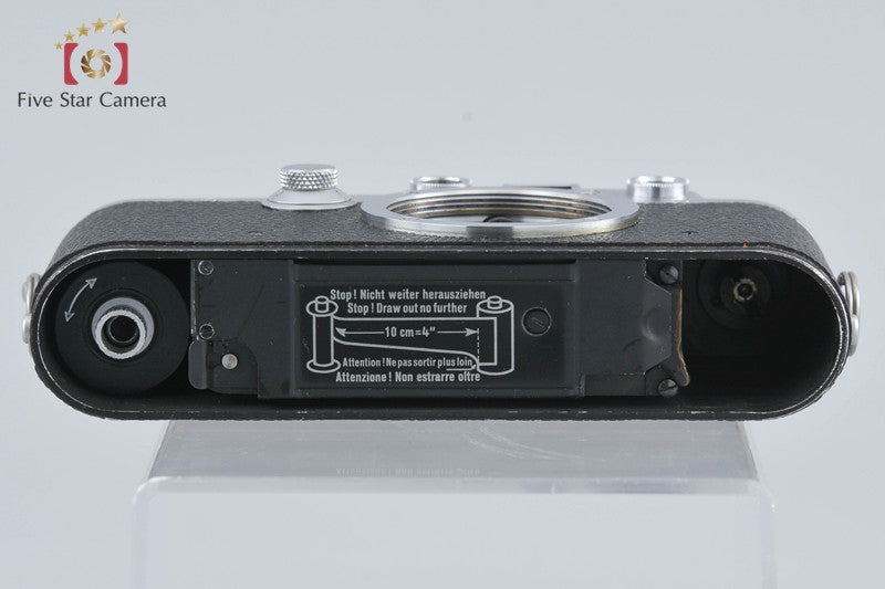 Leica IIIf Black Dial 35mm Rangefinder Film Camera Body