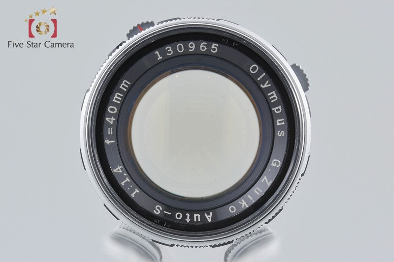 Olympus G.ZUIKO AUTO-S 40mm f/1.4 for PEN FT / FV / F