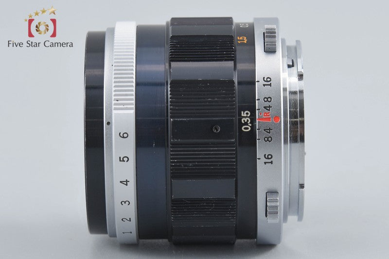 Olympus G.ZUIKO AUTO-S 40mm f/1.4 for PEN FT / FV / F