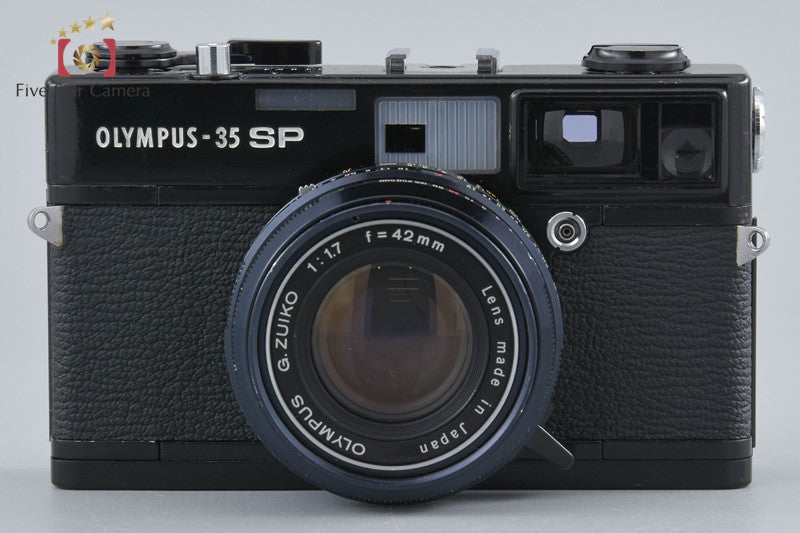 Olympus 35 SP Black 35mm Rangefinder Film Camera