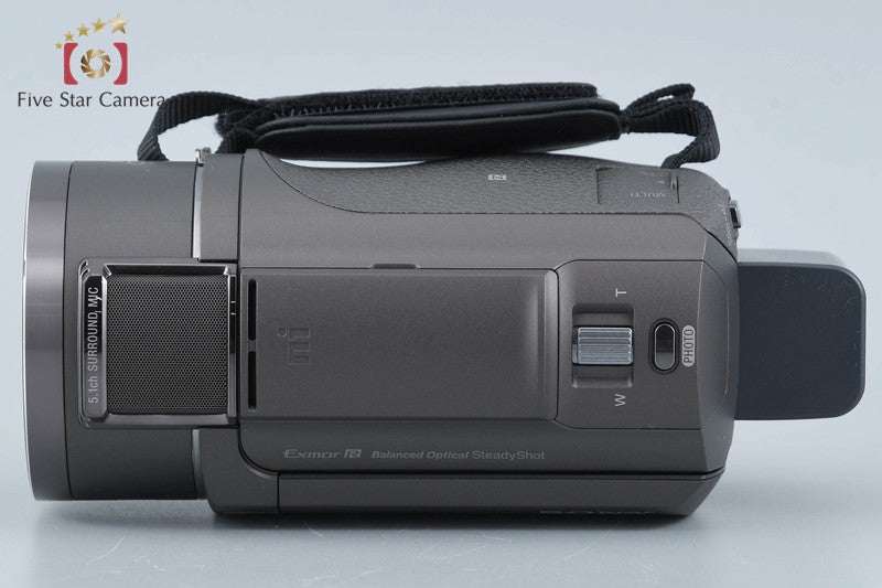 Sony HANDYCAM FDR-AX40 Bronze Brown 4K Handycam w/ Box [Japanese Language Only]