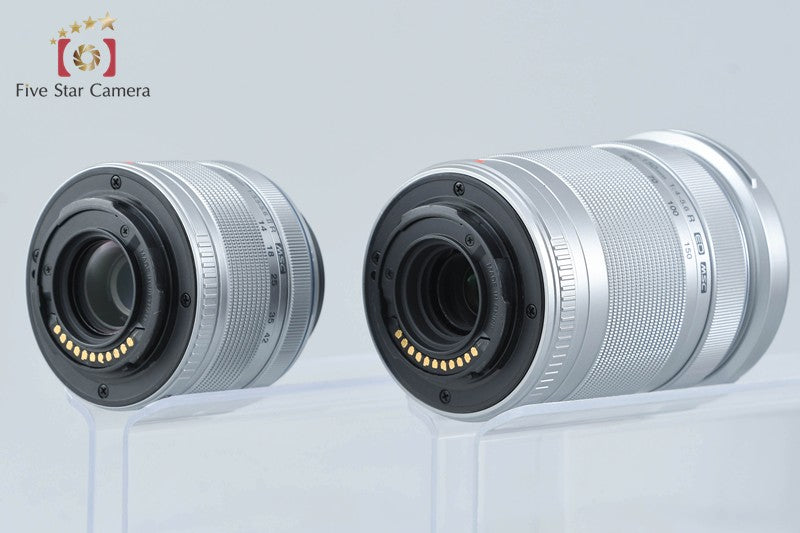 "Count 1,861" Olympus PEN Lite E-PL3 White 12.3 MP 14-42 40-150 Lenses w/ Box