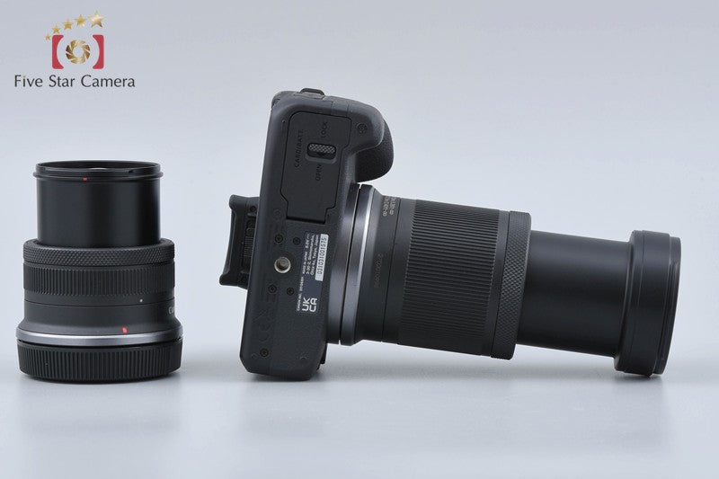 "Count 1,000" Canon EOS R100 24.1 MP Mirrorless Camera 18-45 55-210 Lenses