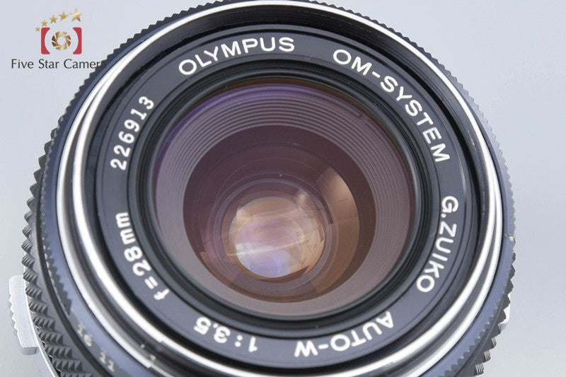 Olympus G.ZUIKO AUTO-W 28mm f/3.5