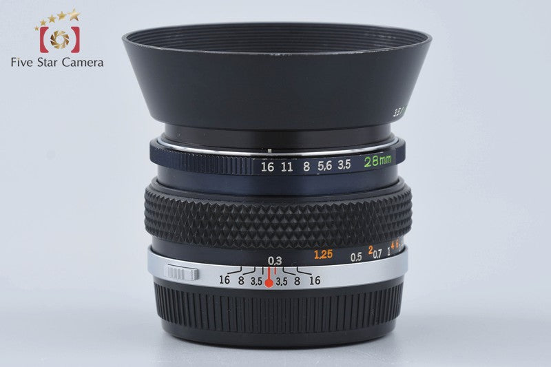 Olympus G.ZUIKO AUTO-W 28mm f/3.5