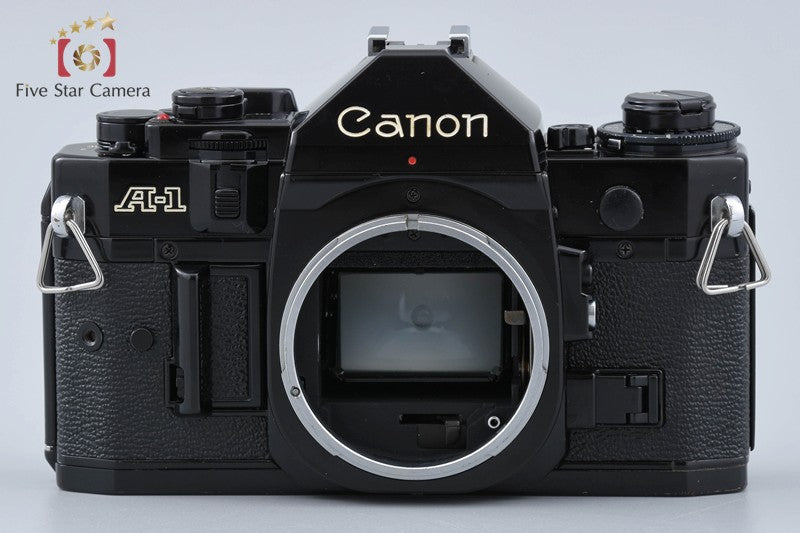 Canon A-1 Black 35mm SLR Film Camera Body