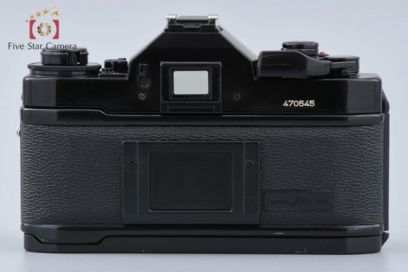 Canon A-1 Black 35mm SLR Film Camera Body