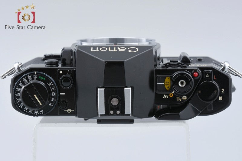 Canon A-1 Black 35mm SLR Film Camera Body