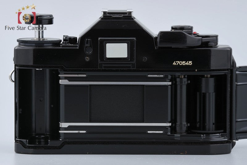 Canon A-1 Black 35mm SLR Film Camera Body