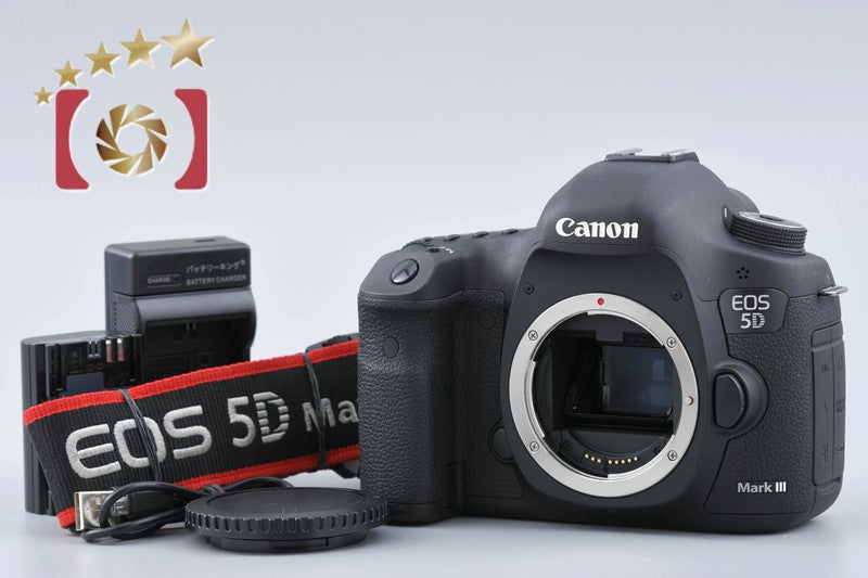 "Shutter count 1,881" Canon EOS 5D Mark III 22.3 MP DSLR Camera Body
