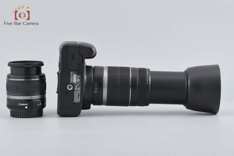 Canon EOS Kiss X2 / Rebel XSi / 450D 12.2 MP DSLR 18-55 55-250 Lenses