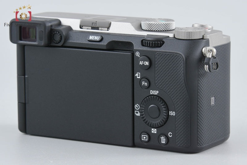 SONY α7C ILCE-7C Silver 24.2 MP Digital Camera [Japanese Language Only]