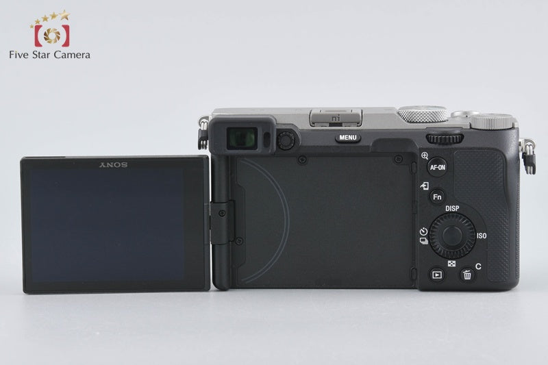 SONY α7C ILCE-7C Silver 24.2 MP Digital Camera [Japanese Language Only]