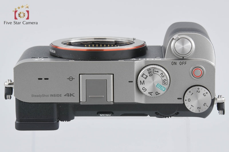 SONY α7C ILCE-7C Silver 24.2 MP Digital Camera [Japanese Language Only]