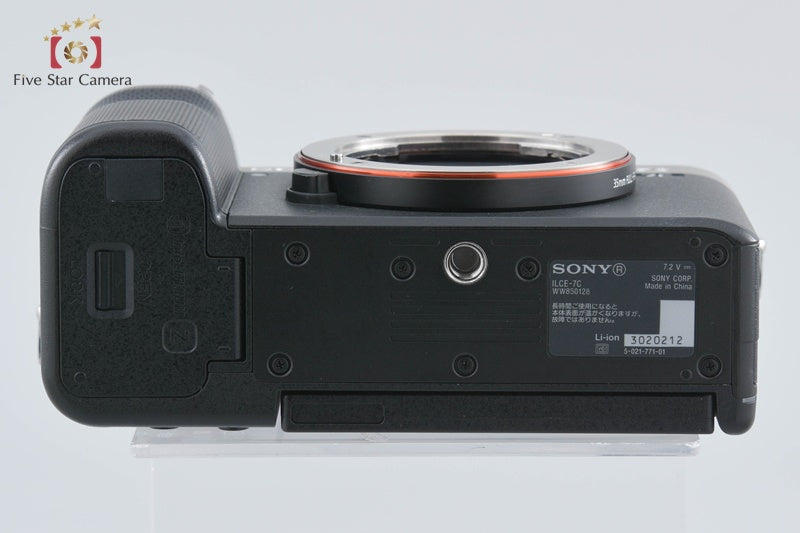 SONY α7C ILCE-7C Silver 24.2 MP Digital Camera [Japanese Language Only]