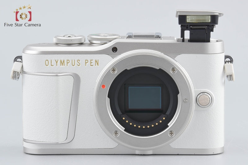 "Count 2,551" Olympus PEN Lite E-PL9 White16.1 MP 14-42 40-150 Lenses