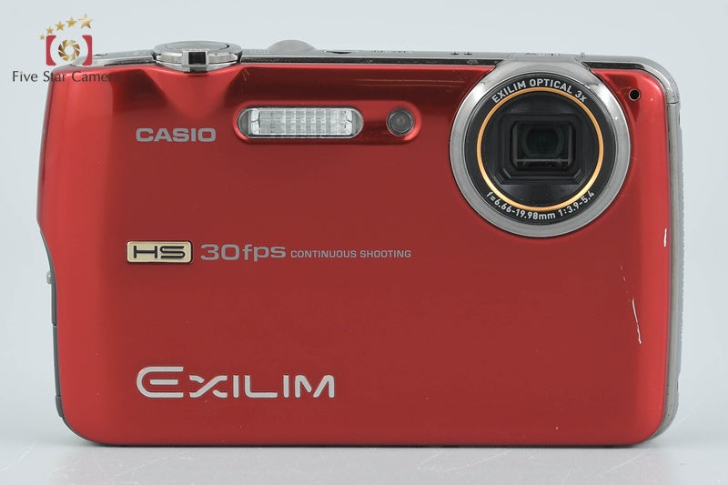 Casio EXILIM EX-FS10S Red 9.1 MP Digital Camera