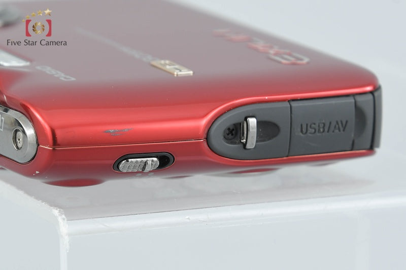 Casio EXILIM EX-FS10S Red 9.1 MP Digital Camera