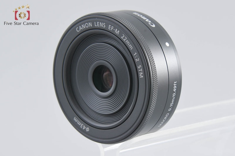 Canon EF-M 22mm f/2 STM Black