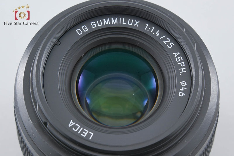 Panasonic LUMIX LEICA DG SUMMILUX 25mm f/1.4 ASPH. H-X025