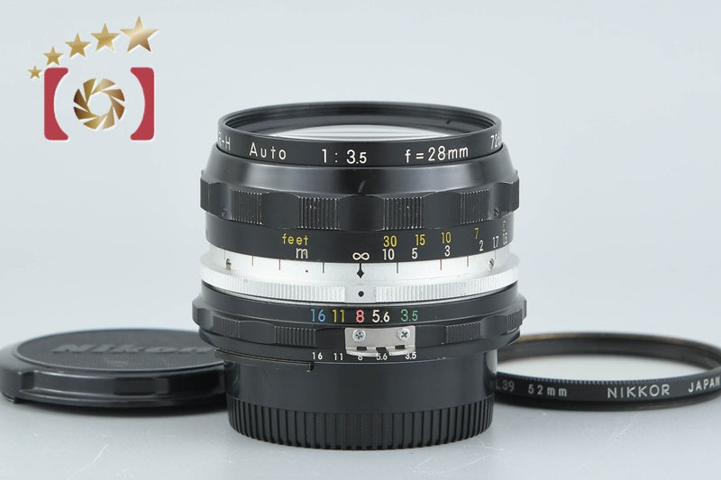Nikon NIKKOR-H Auto 28mm f/3.5 Ai Converted