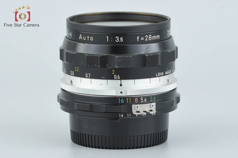 Nikon NIKKOR-H Auto 28mm f/3.5 Ai Converted
