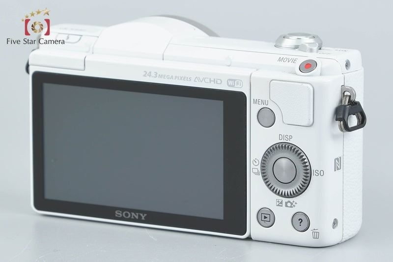 Sony α5100 ILCE-5100 White 24.3 MP Mirrorless Camera [Japanese Languag