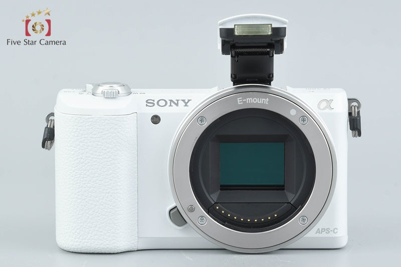 Sony α5100 ILCE-5100 White 24.3 MP Mirrorless Camera [Japanese Language Only]