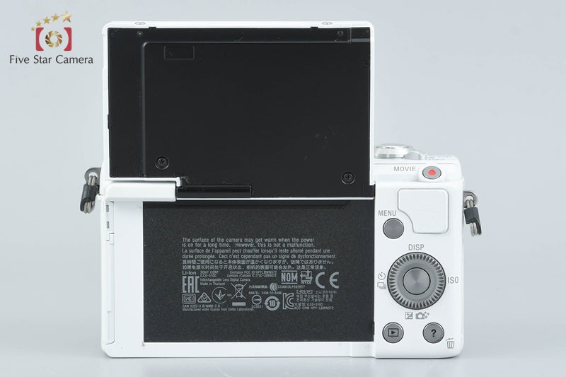 Sony α5100 ILCE-5100 White 24.3 MP Mirrorless Camera [Japanese Languag