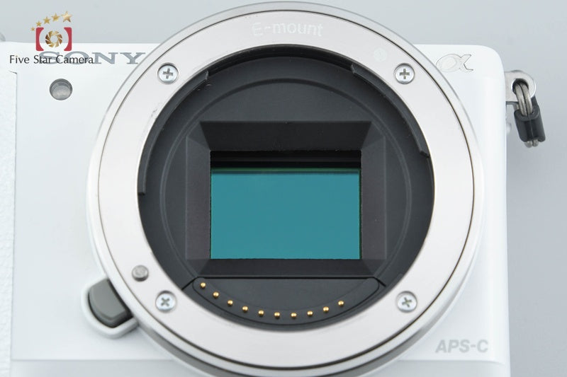 Sony α5100 ILCE-5100 White 24.3 MP Mirrorless Camera [Japanese Language Only]