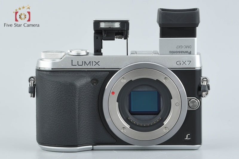 Panasonic LUMIX DMC-GX7 Silver 16.0 MP DSLR 14-42 Lens [Japanese Language Only]