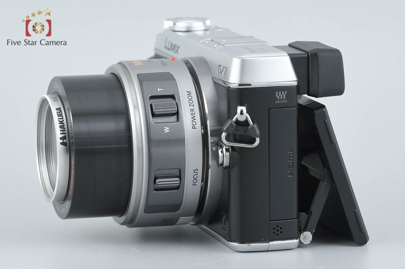 Panasonic LUMIX DMC-GX7 Silver 16.0 MP DSLR 14-42 Lens [Japanese Language Only]
