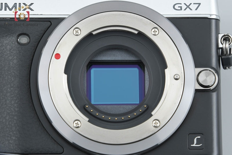 Panasonic LUMIX DMC-GX7 Silver 16.0 MP DSLR 14-42 Lens [Japanese Language Only]