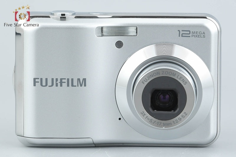 Fujifilm FinePix AV130 Silver 12.2 MP Digital Camera w/ Box