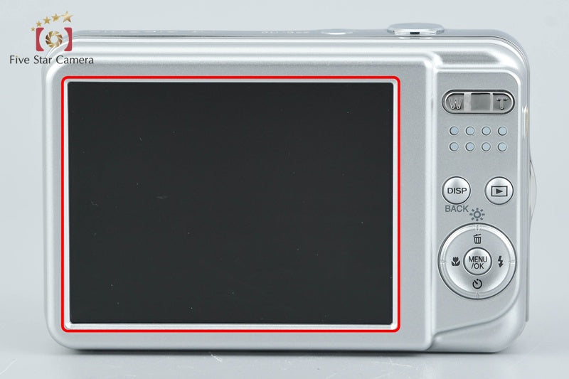 Fujifilm FinePix AV130 Silver 12.2 MP Digital Camera w/ Box