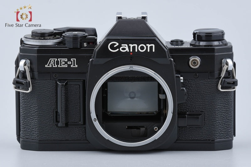 Canon AE-1 Black 35mm SLR Film Camera Body