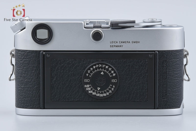 Leica M6 Chrome 35mm Rangefinder Film Camera Body